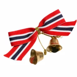 Sløyfe Med Bjeller - Høyde 11 Cm, Flerfarget