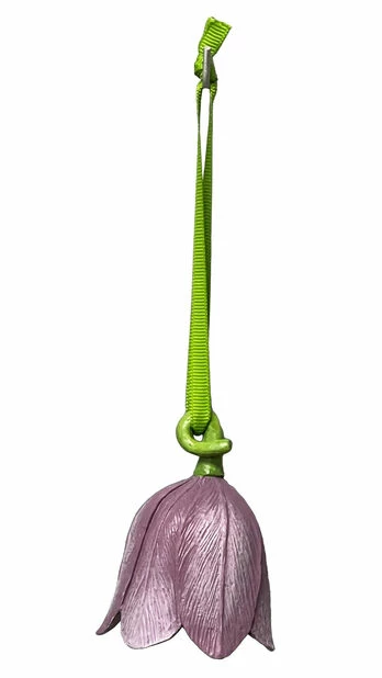 Påskepynt Tulipan Oppheng - Lengde 8 Cm, Lilla 3 Påskepynt Tulipan Oppheng - Lengde 8 Cm, Lilla