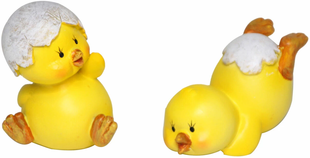 Påskepynt Påskekylling Eggeskall - Høyde 6 Cm, Flerfarget 5 Påskepynt Påskekylling Eggeskall - Høyde 6 Cm, Flerfarget - Bilde 3