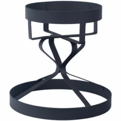 Fakkelholder - Høyde 14 Cm, Svart