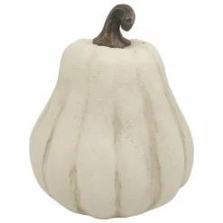 Pyntegresskar Pumpis - Ø14 Cm, Offwhite