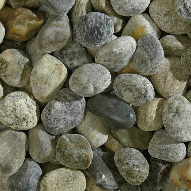 Dekorstein Ticino 30-60mm - 10 Kg, Grå 3 Dekorstein Ticino 30-60mm - 10 Kg, Grå