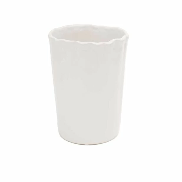 Vase Sadie - Høyde 18 Cm, Hvit 3 Vase Sadie - Høyde 18 Cm, Hvit
