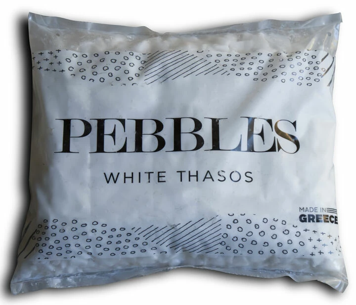 Dekorstein Marmor 10-30mm - 10 Kg, Hvit 4 Dekorstein Marmor 10-30mm - 10 Kg, Hvit - Bilde 2