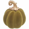 Pyntegresskar Velluto - Ø12.5 Cm, Grønn 2 Pyntegresskar Velluto - Ø12.5 Cm, Grønn -NO Møbler Salgsbutikk Velluto pumpkin D125 green 540664 1