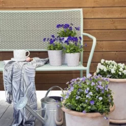 Potte Mimmi - Ø14 Cm, Hvit -NO Møbler Salgsbutikk Viola 105cm 7058782364516 Olea steelbench 2018 1 2